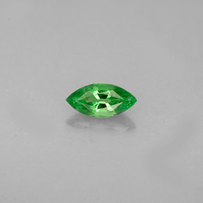 Granato tsavorite naturale verde da 0,29 ct, marchesa, VVS-VS