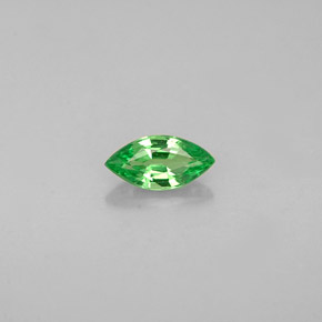 Granato tsavorite naturale verde da 0,26 ct, marchesa, VVS-VS