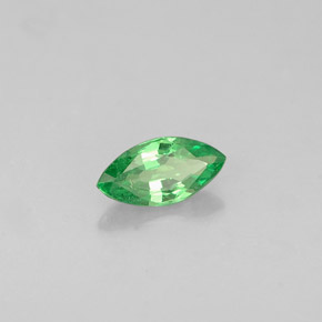 Granato tsavorite naturale verde da 0,27 ct, marchesa, VVS-VS