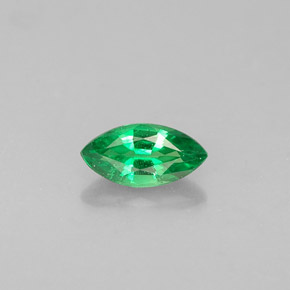 Granato Tsavorite Cromo verde naturale da 0.29 ct, Taglio marquise, VVS-VS