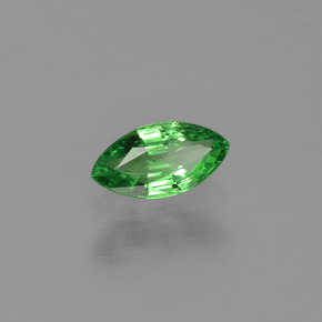 Granato tsavorite naturale verde da 0,37 ct, marchesa, VVS-VS