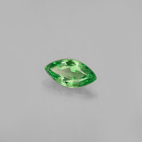 Granato tsavorite naturale verde da 0,39 ct, marchesa, VVS-VS