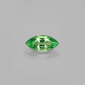 Granato Tsavorite Verde naturale da 0.39 ct, Taglio marquise, VVS-VS