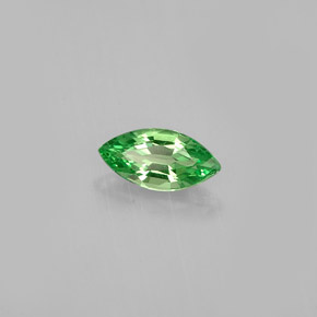 Granato Tsavorite Verde naturale da 0.39 ct, Taglio marquise, VVS-VS