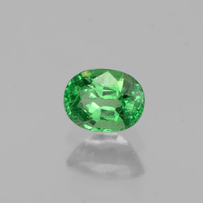 Granato Tsavorite Verde naturale da 0.35 ct, Taglio ovale, VS-SI