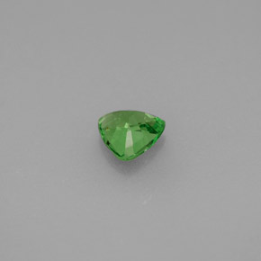 Granato Tsavorite Cromo verde naturale da 0.47 ct, Taglio trillion, VVS-VS
