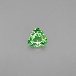 Granato Tsavorite Cromo verde naturale da 0.34 ct, Taglio trillion, VS