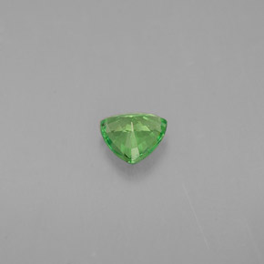 Granato Tsavorite Cromo verde naturale da 0.34 ct, Taglio trillion, VS