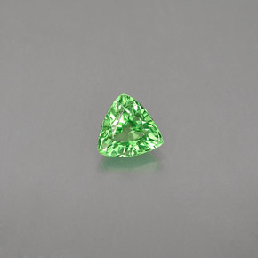 Granato Tsavorite Cromo verde naturale da 0.34 ct, Taglio trillion, VS