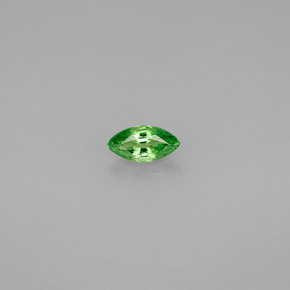 Granato Tsavorite Verde chiaro naturale da 0.25 ct, Taglio marquise, VS