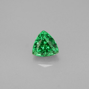 Granato Tsavorite Verde chiaro naturale da 0.37 ct, Taglio trillion, VS