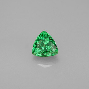 Granato Tsavorite Verde chiaro naturale da 0.37 ct, Taglio trillion, VS