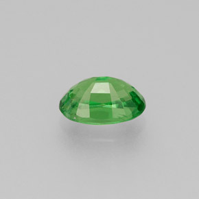 Granato tsavorite naturale verde da 0,59 ct, taglio ovale, VS