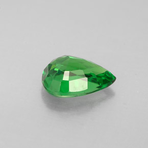 Granato tsavorite naturale verde da 1,05 ct, taglio a pera, VS-SI