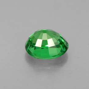 Granato Tsavorite Cromo verde naturale da 1.09 ct, Taglio ovale, VS
