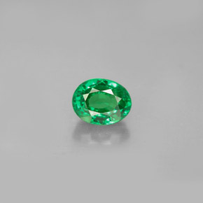 Granato tsavorite naturale verde da 1,04 ct, taglio ovale, VVS-VS