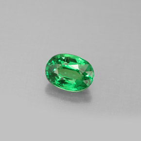Granato tsavorite naturale verde da 1,14 ct, taglio ovale, VVS-VS