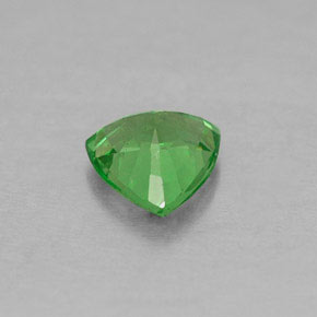 Granato Tsavorite Verde naturale da 0.28 ct, Taglio trillion, VVS-VS