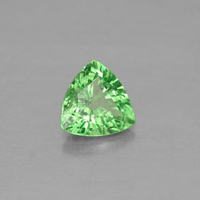 Granato Tsavorite Verde naturale da 0.26 ct, Taglio trillion, VS