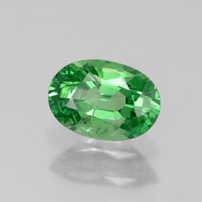 Granato Tsavorite Verde naturale da 0.64 ct, Taglio ovale, SI