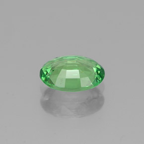 Granato tsavorite naturale verde da 0,89 ct, taglio ovale, VS