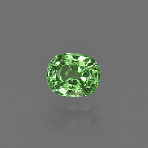 Granato tsavorite naturale verde da 0,54 ct, taglio ovale, VVS-VS