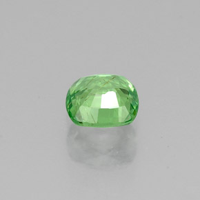 Granato tsavorite naturale verde da 0,50 ct, taglio a cuscino, VS