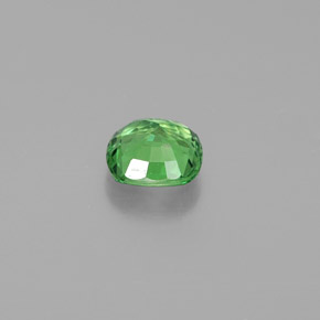 Granato tsavorite naturale verde da 0,48 ct, taglio a cuscino, VVS-VS