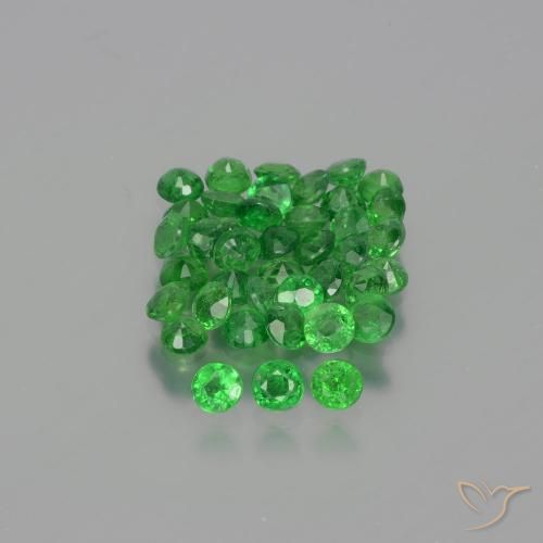 2.80ctw Naturale Verde medio Granato Tsavorite, Rotondo, VS-SI