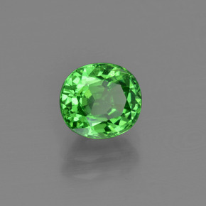 Granato Tsavorite Verde medio naturale da 1.41 ct, Taglio ovale, VS-SI