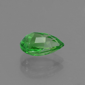 Granato tsavorite naturale verde da 1,52 ct, taglio a pera, VS