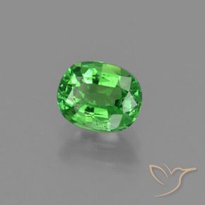 Granato Tsavorite Verde elettrico naturale da 1.08 ct, Taglio ovale, VS
