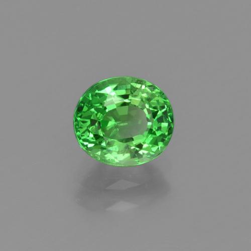 Granato tsavorite naturale verde da 1,16 ct, taglio ovale, VS-SI