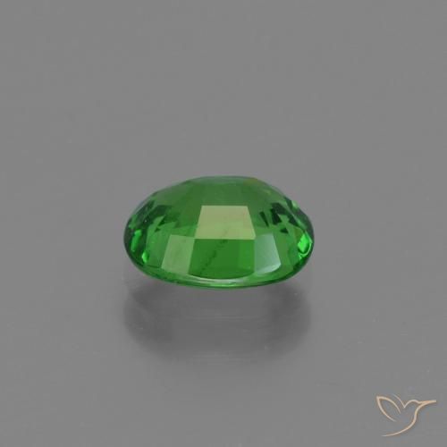 Granato Tsavorite Verde elettrico naturale da 1.10 ct, Ovale, VS