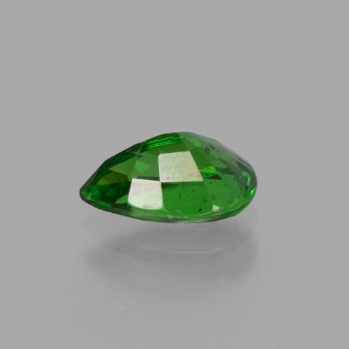 Granato Tsavorite Luminoso verde foresta naturale da 1.10 ct, Forma a pera, VS