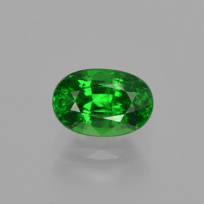 Granato tsavorite naturale verde da 1,15 ct, taglio ovale, VS
