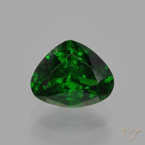 1.31ct Naturale Verde foresta Granato Tsavorite, Forma a pera, SI