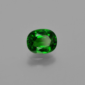 Granato tsavorite naturale verde da 1,01 ct, taglio ovale, VS