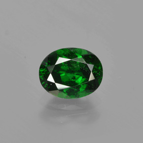 Granato tsavorite naturale verde da 1,12 ct, taglio ovale, VS-SI