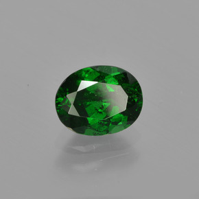 Granato tsavorite naturale verde da 1,12 ct, taglio ovale, VS-SI
