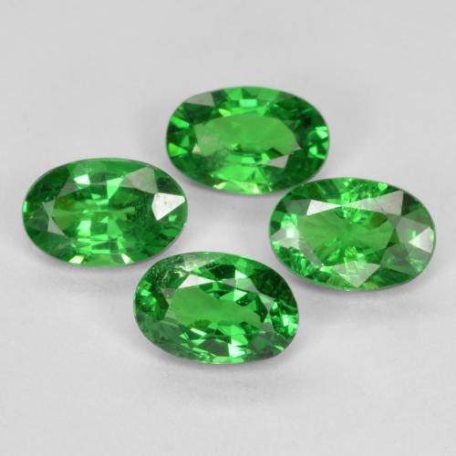 Granato tsavorite naturale verde da 1,95 ct, taglio ovale, VS