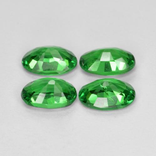 Granato tsavorite naturale verde da 1,95 ct, taglio ovale, VS