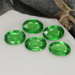Granato tsavorite naturale verde da 2,01 ct, taglio ovale, VS