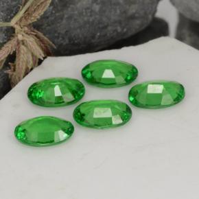 Granato tsavorite naturale verde da 2,01 ct, taglio ovale, VS