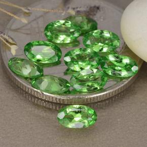 Granato tsavorite naturale verde da 2,27 ct, taglio ovale, VS