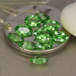 Granato tsavorite naturale verde da 2,27 ct, taglio ovale, VS
