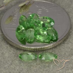 Gemme di Granato Tsavorite Verde naturale da 2.16 ct, Ovale, VS