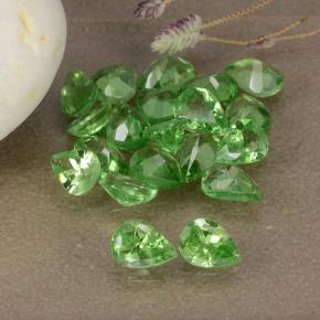 Granato tsavorite naturale verde da 3,14 ct, taglio a pera, VS