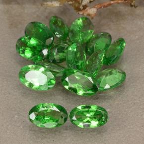 Granato tsavorite naturale verde da 3,21 ct, taglio ovale, VS