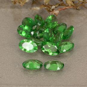 Granato tsavorite naturale verde da 3,21 ct, taglio ovale, VS